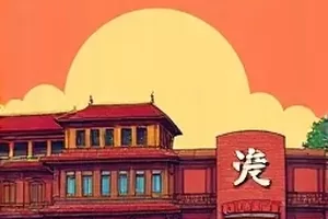 樱花坡道45度：坡道上落满樱花的台阶与并行的两人