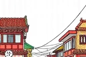 雨天不下课：雨中的教学楼连廊与湿透的台阶
