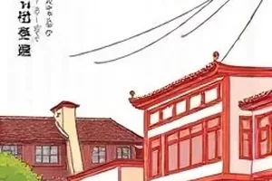 长椅上的便当盒：校园长椅上放着的两层便当盒