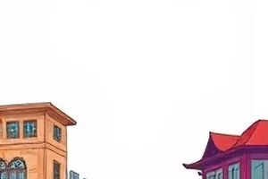 操场边的第三排：操场看台第三排的傍晚光影